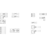 BEP Marine Linkplaat medium (5 stuks)