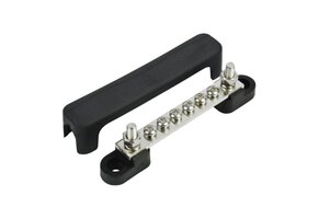 BEP Marine Busbar 6 terminals, 2 studs