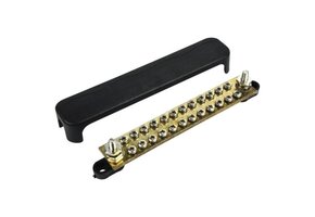 BEP Marine Busbar 24 terminals, 2 studs