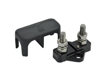 BEP Marine Vermogensklem 2x6mm stud zwart