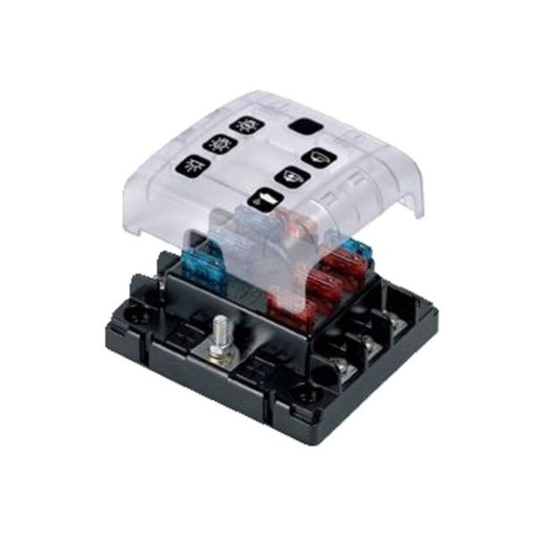 BEP Marine Zekeringhouder ATO/ATC 6 quick connect terminals