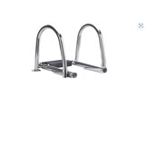 Talamex Zwemtrap telescopisch en opklapbaar met handgrepen RVS 	4 Treden