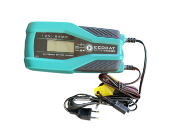 Ecobat Acculader 12V 8A EBC8-EU
