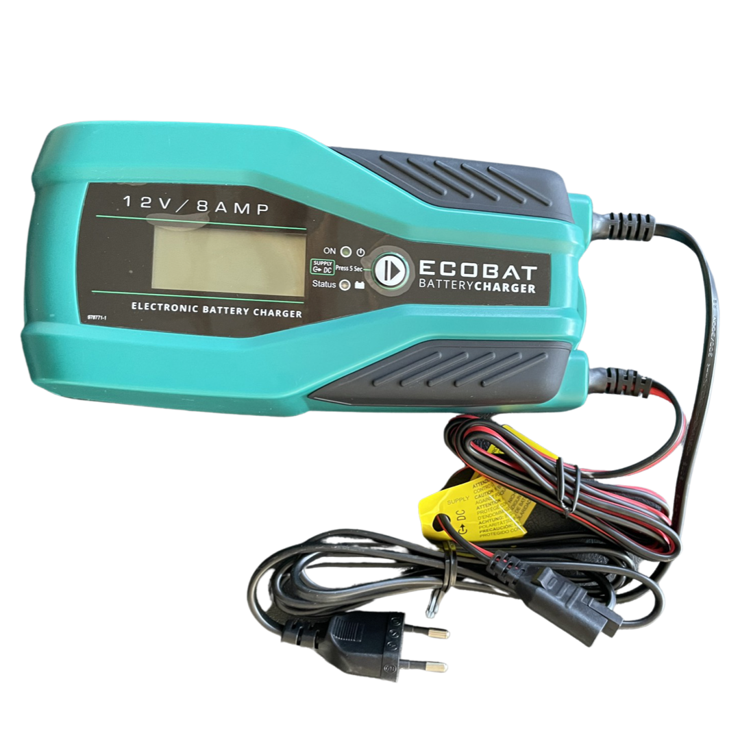 Ecobat Acculader 12V 8A EBC8-EU