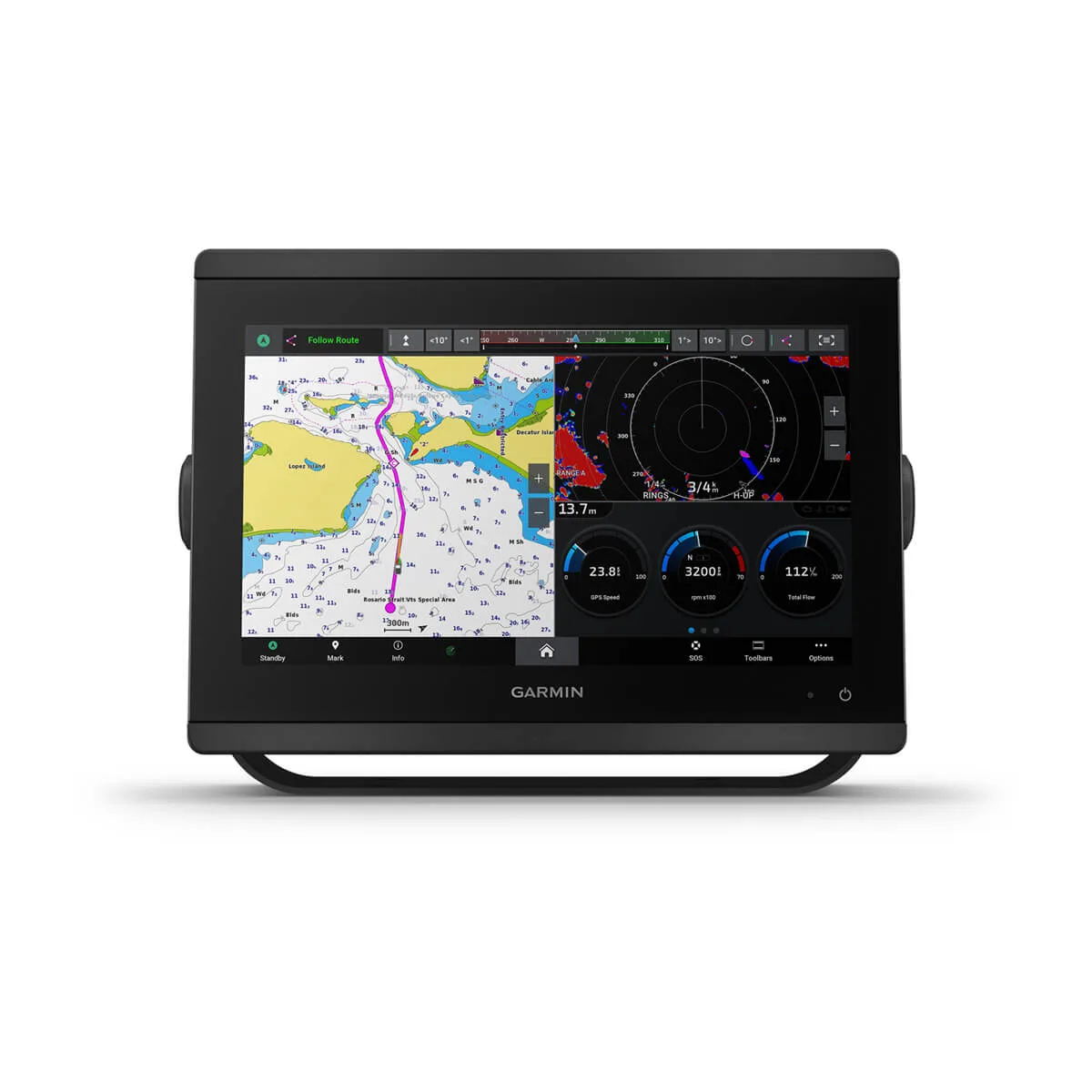 Garmin GPSMAP® 8412 Met wereldwijde basiskaart, foto 4 van 6