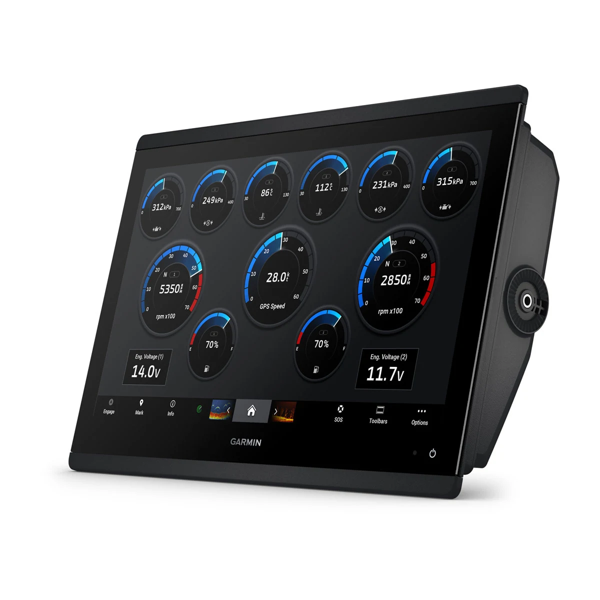 Garmin GPSMAP® 1623 Zonder sonar, met wereldwijde basiskaart, foto 3 van 6