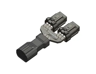 Garmin LUX Strip Light & Neon Flex 6-Core Cable Splitter - 2-Way, Strip Light & Neon Flex 6-Core Cable Splitter