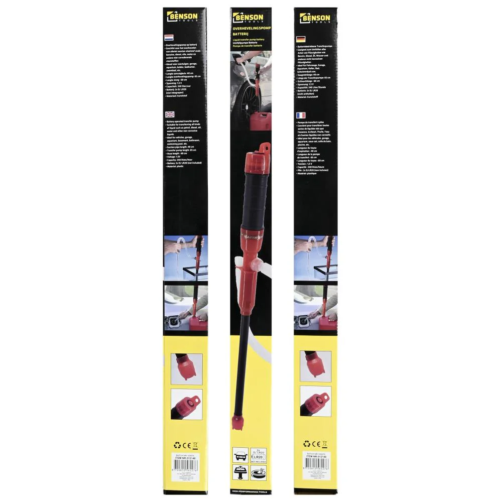 Benson Overhevelingspomp batterij 64.5 cm