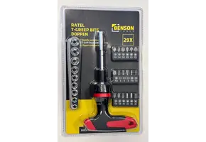 Benson Ratel T-greep bits doppen 29 dlg