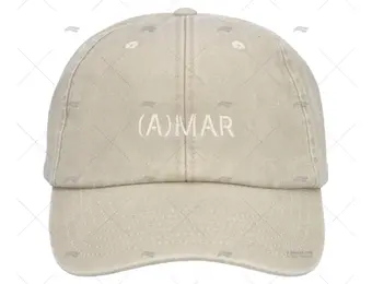  Zandkleurige vintage cap/ pet