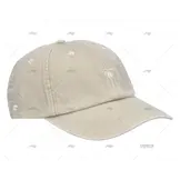  Zandkleurige vintage cap/ pet