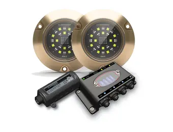 Garmin LUX SMX154 Set, 2 Lights, Hub, LUX Command Center