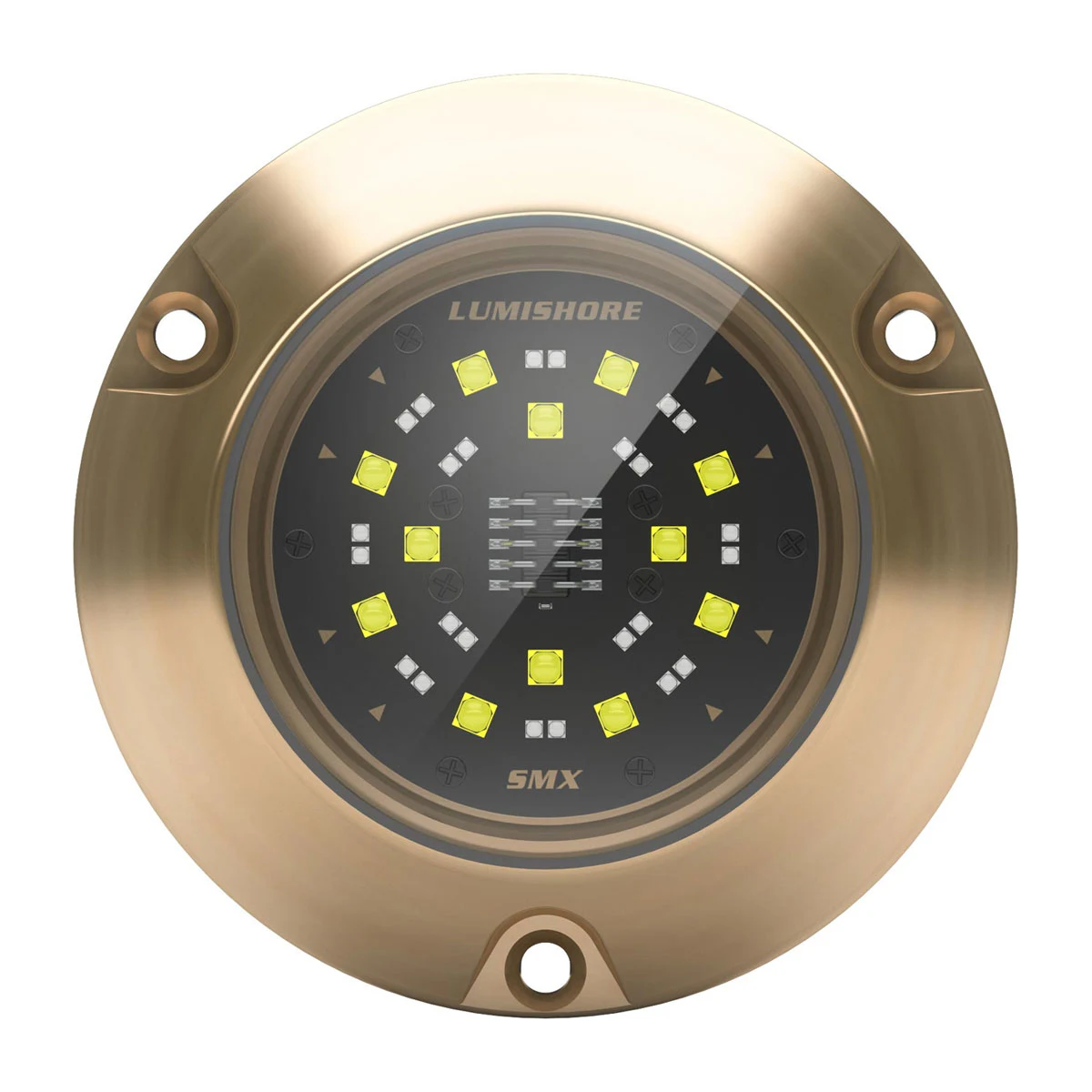 Garmin ECLIPSE SMX54, Single Light Surface Mount, Blue and White