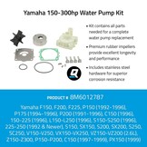 Quicksilver º 8M6012787 Waterpomp service kit voor Yamaha 150-300PK
