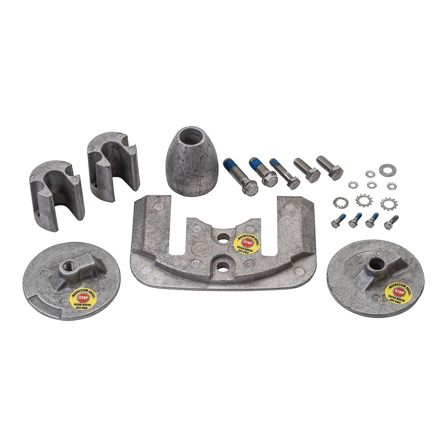 Quicksilver 888760Q04 Anode kit magnesium voor Mercruiser Bravo III