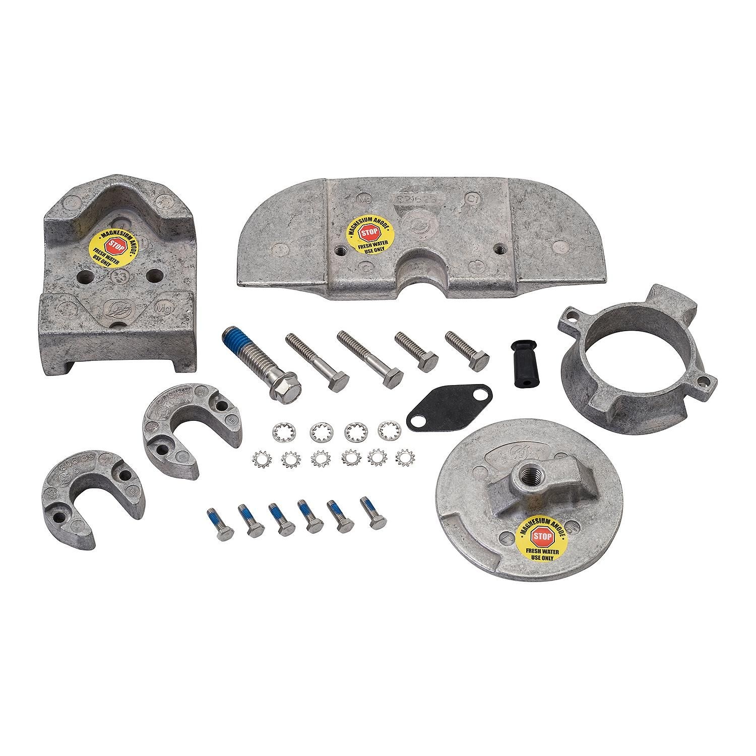 Quicksilver 888755Q03 Anode kit magnesium voor Mercruiser Alpha One Gen II/1991 & nieuwer