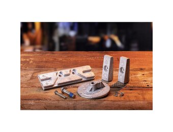 Quicksilver 8M0107548 Anode kit aluminium voor Mercury 75-150pk