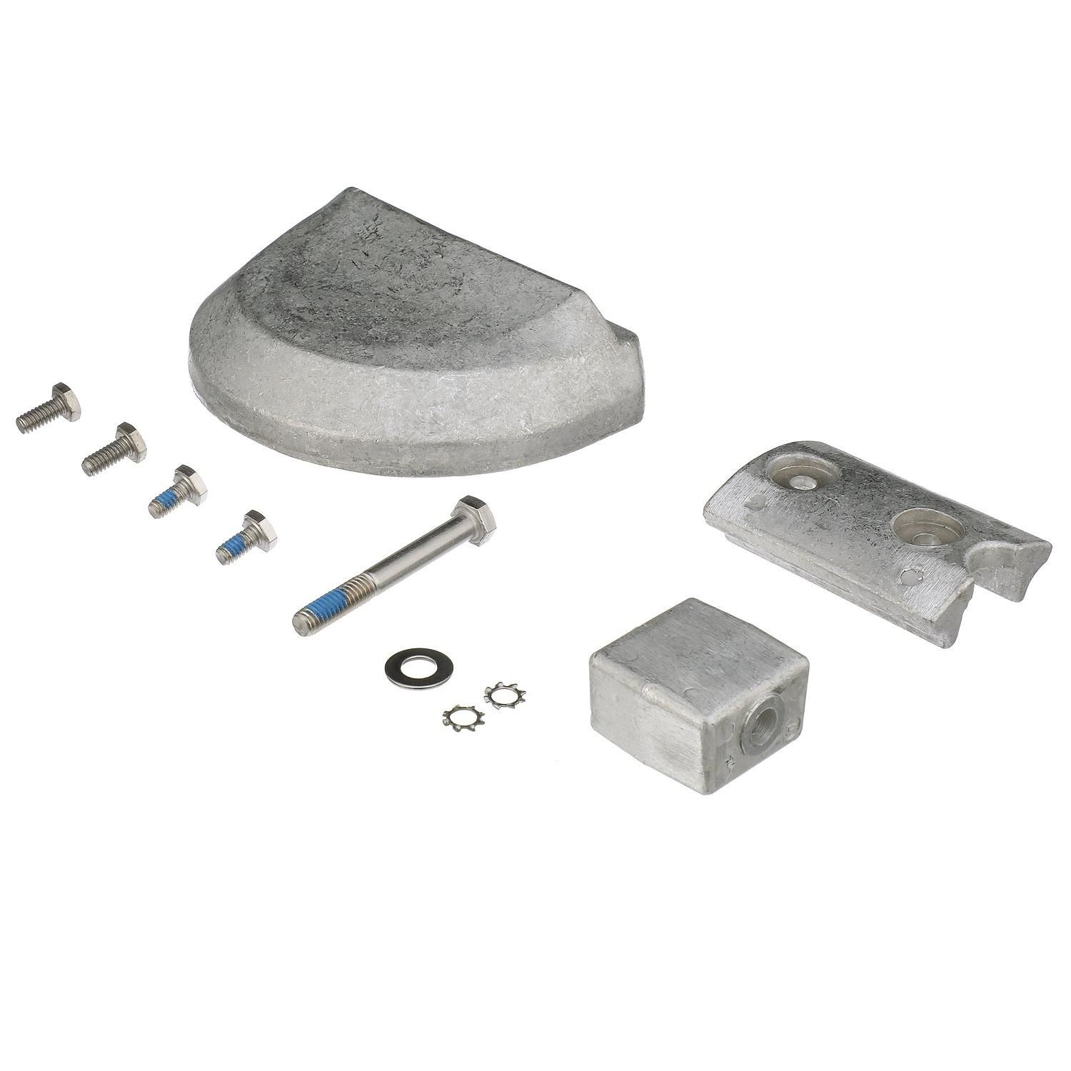 Quicksilver º 8M6008001 Anode kit aluminium voor BRP/OMC Cobra hekdrive, foto 3 van 4