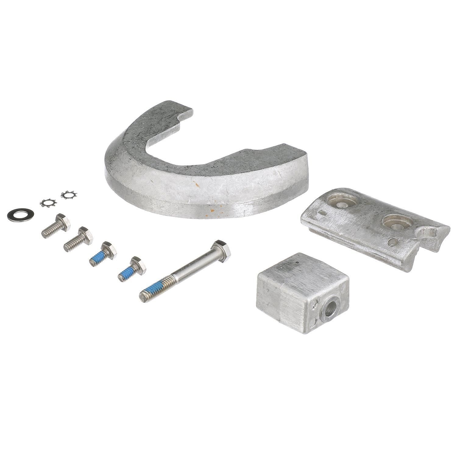 Quicksilver º 8M6008011 Anode kit aluminium voor BRP/OMC Stringer hekdrive, foto 2 van 4