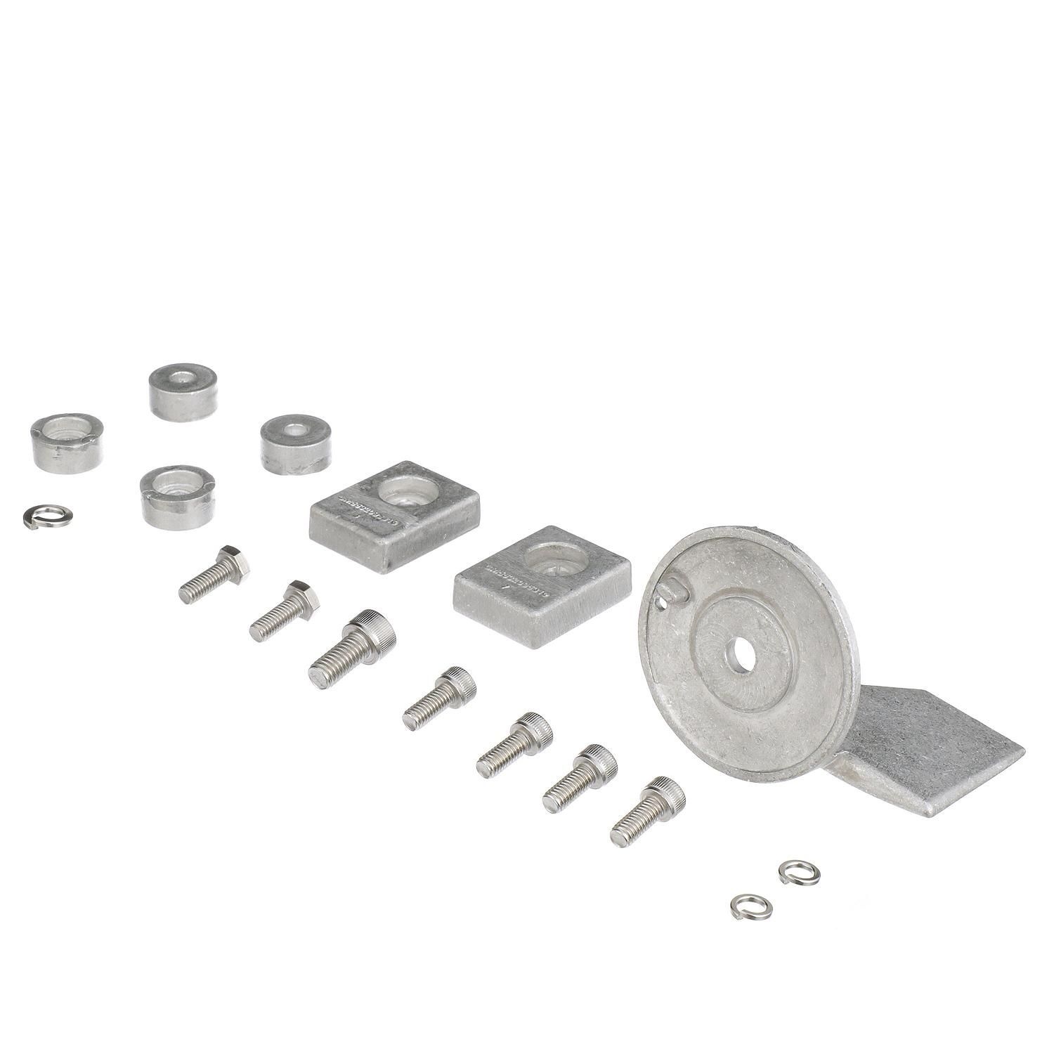 Quicksilver 8M6008005 Anode kit aluminium voor Suzuki 40-50 pk, foto 3 van 5