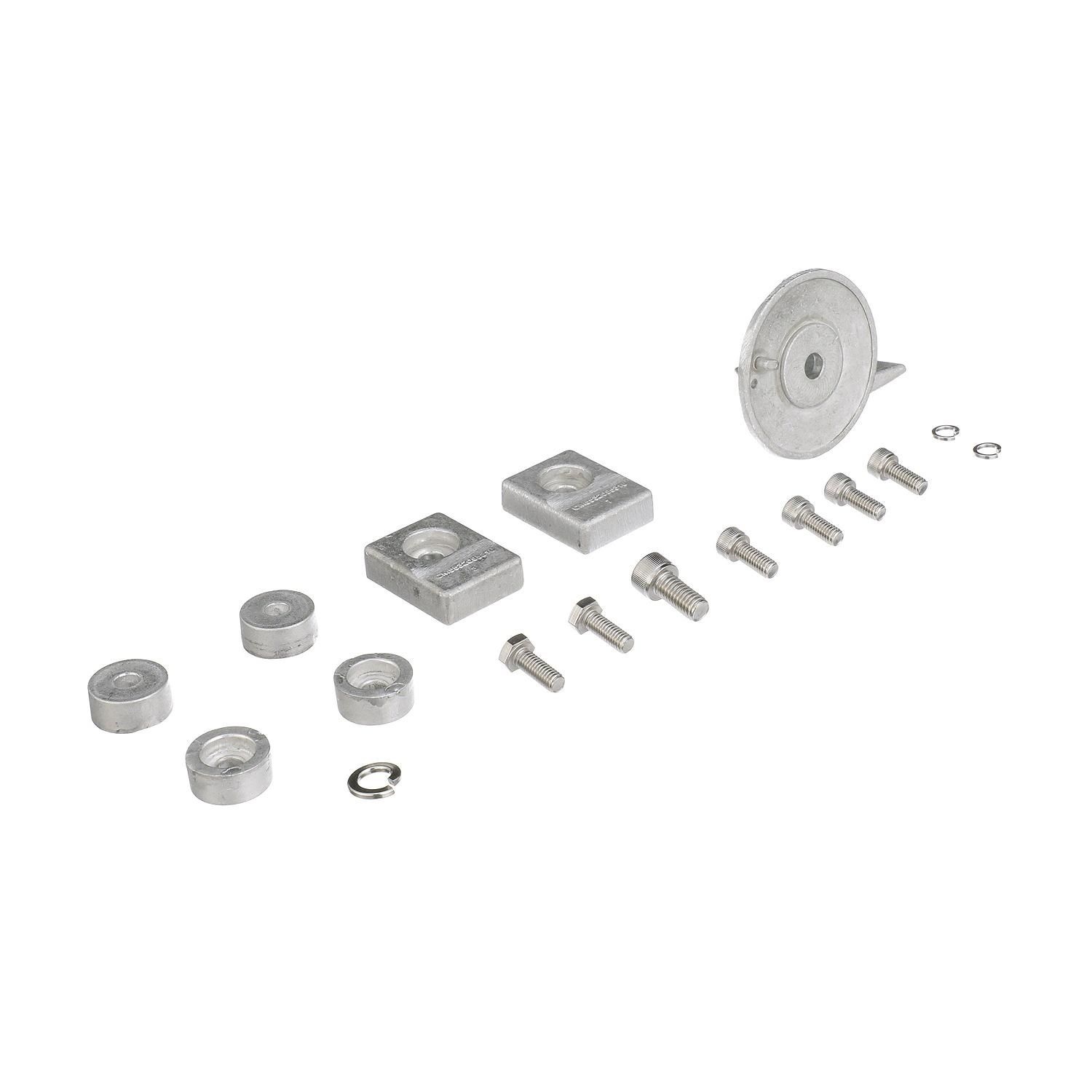 Quicksilver 8M6008005 Anode kit aluminium voor Suzuki 40-50 pk, foto 4 van 5