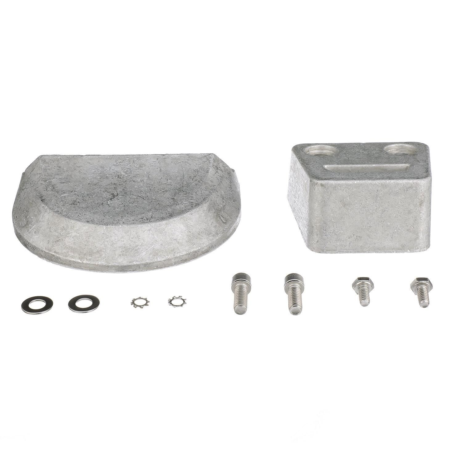 Quicksilver 8M6007988 Anode kit aluminium voor Volvo SX hekdrive, foto 3 van 4