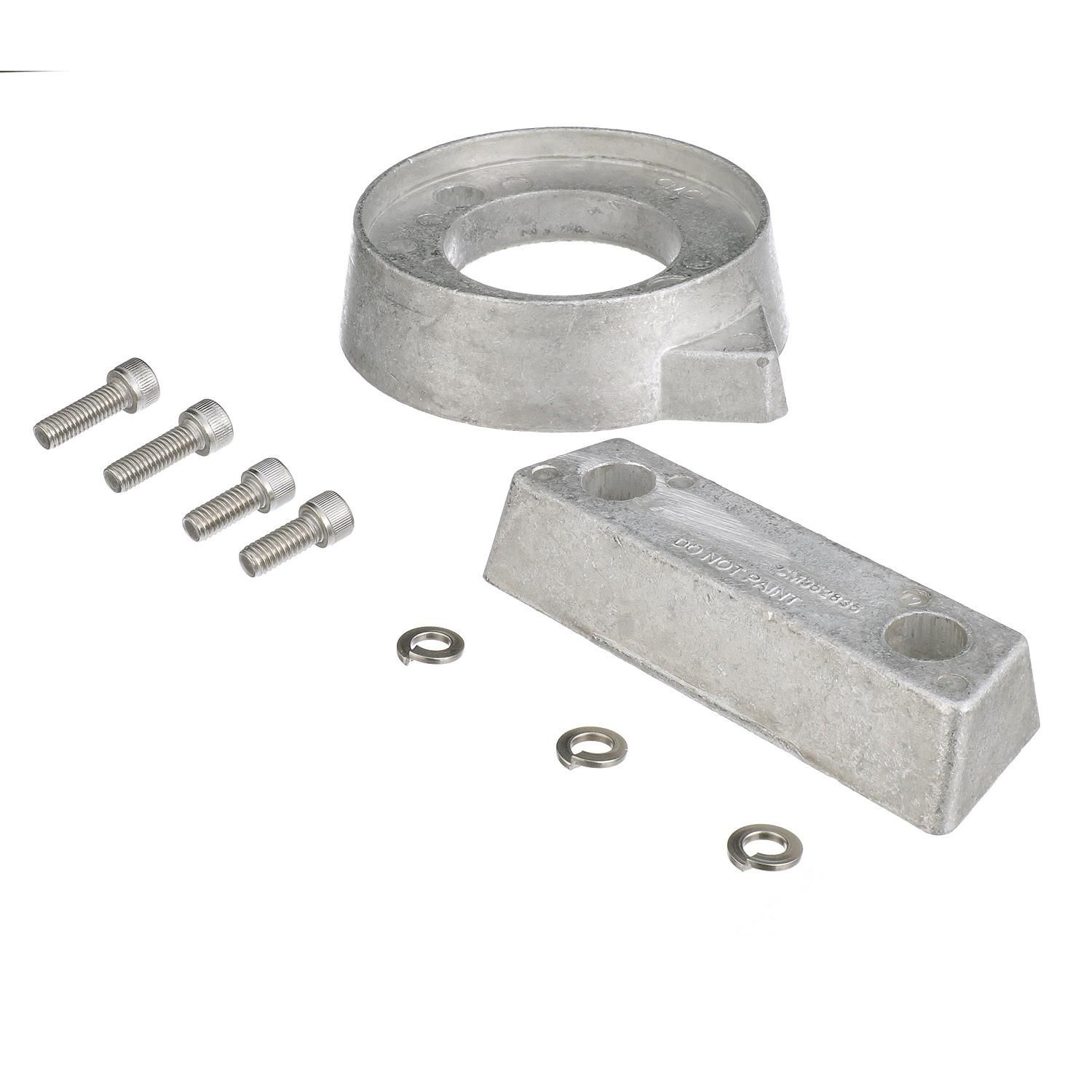 Quicksilver 8M6007996 Anode kit aluminium voor Volvo 290 hekdrive, foto 2 van 4