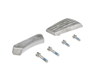 Quicksilver º 8M6007999 Anode kit aluminium voor Volvo DPH/DPR hekdrive