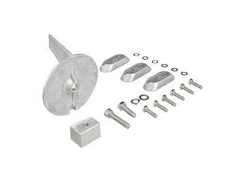 Quicksilver 8M6007993 Anode kit aluminium voor Yamaha 4T 40-60pk