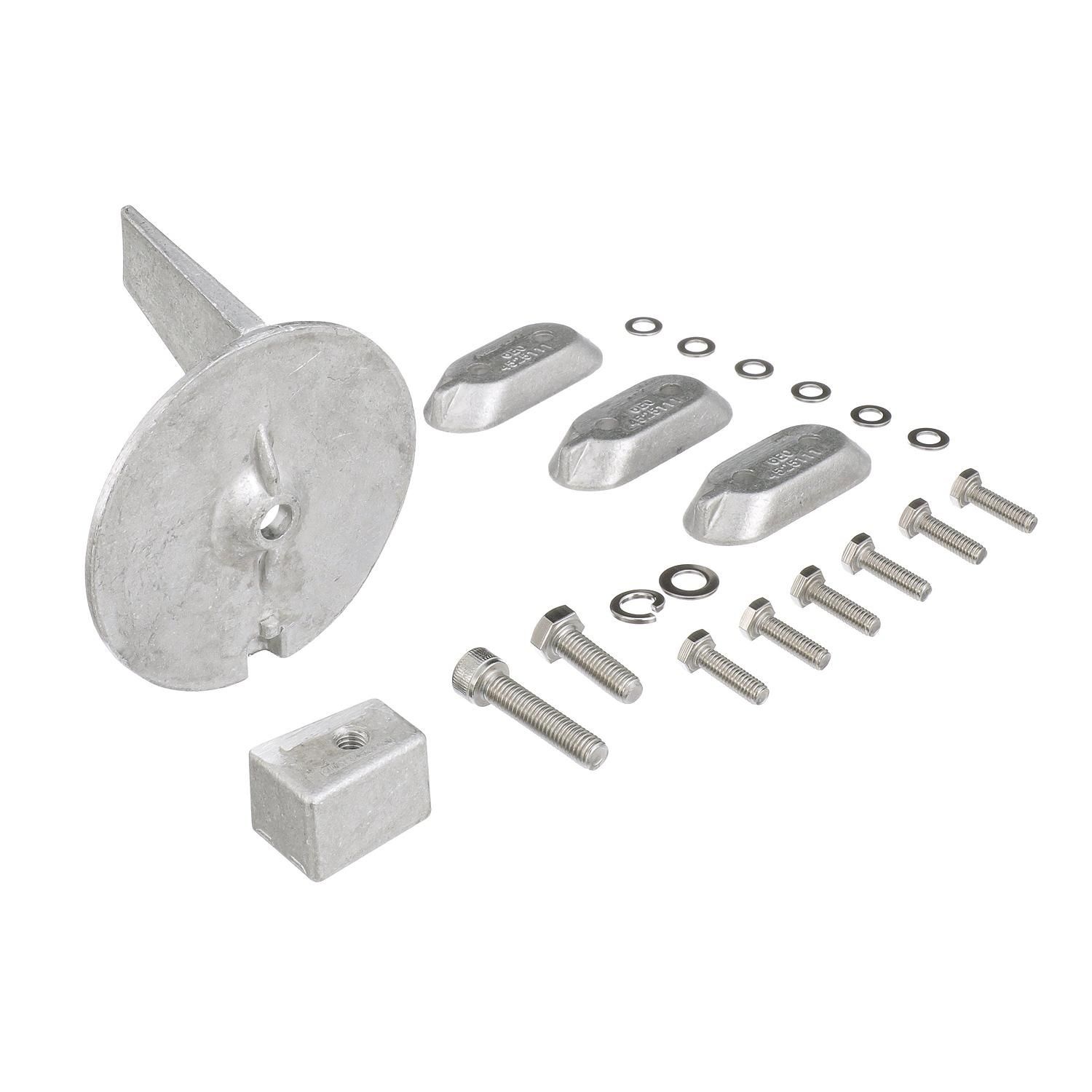 Quicksilver 8M6007993 Anode kit aluminium voor Yamaha 4T 40-60pk