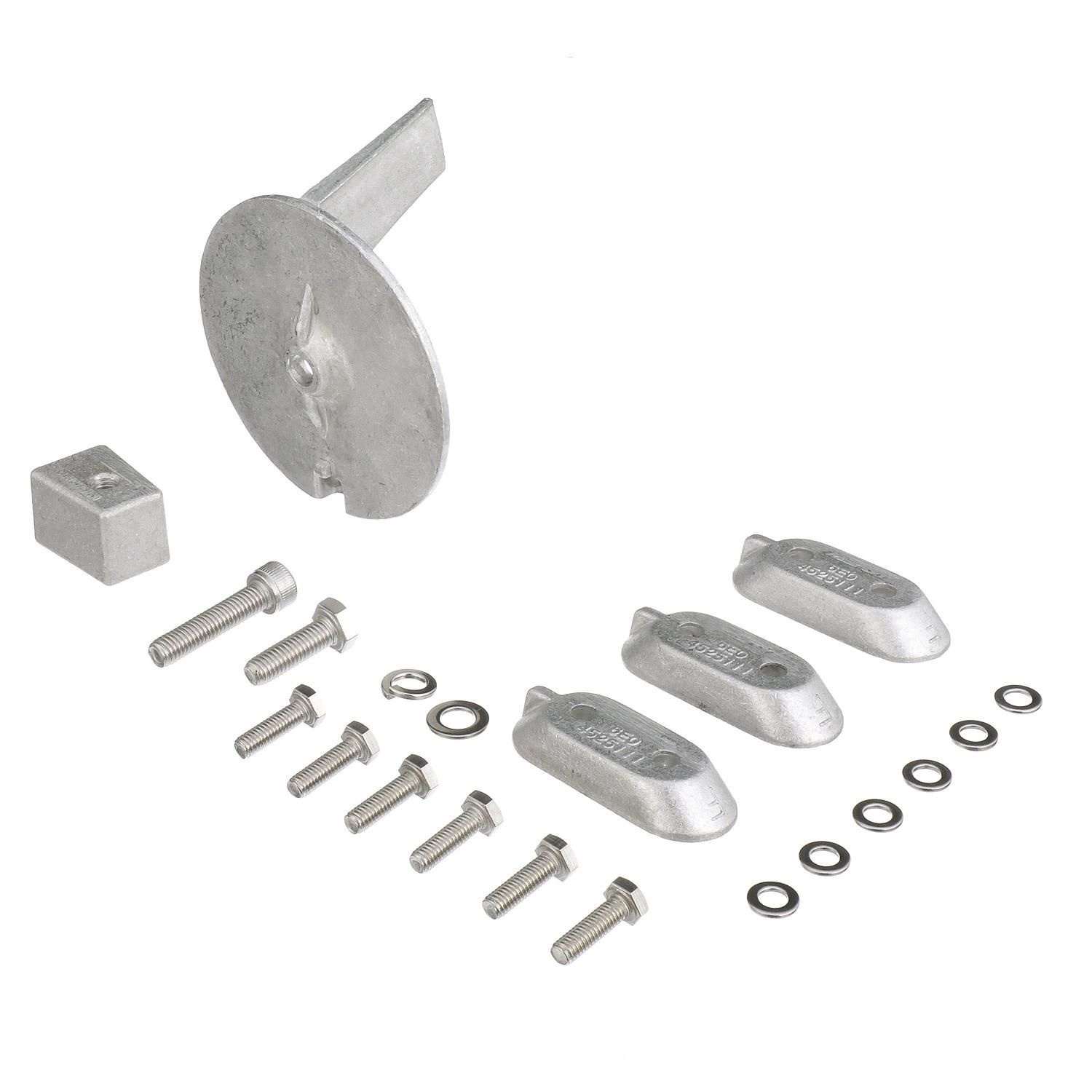 Quicksilver 8M6007993 Anode kit aluminium voor Yamaha 4T 40-60pk