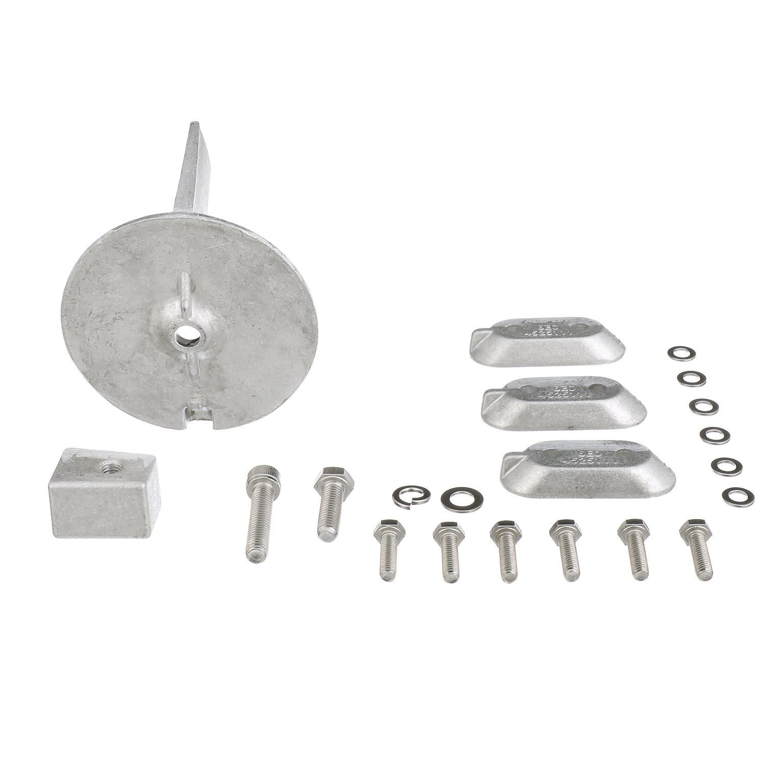 Quicksilver 8M6007993 Anode kit aluminium voor Yamaha 4T 40-60pk