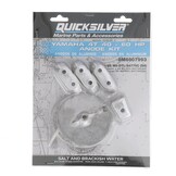Quicksilver 8M6007993 Anode kit aluminium voor Yamaha 4T 40-60pk