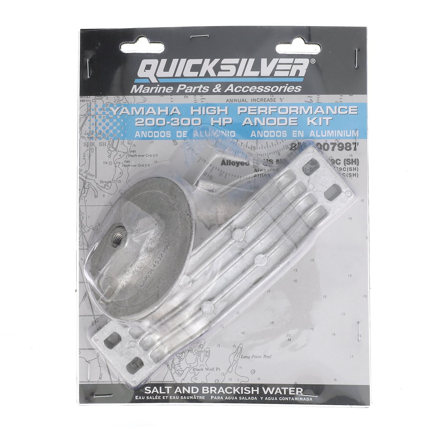 Yamaha Anode kit aluminium voor Yamaha 200-300pk