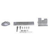 Quicksilver º 8M6008000 Anode kit aluminium voor Yamaha XP 300-350pk