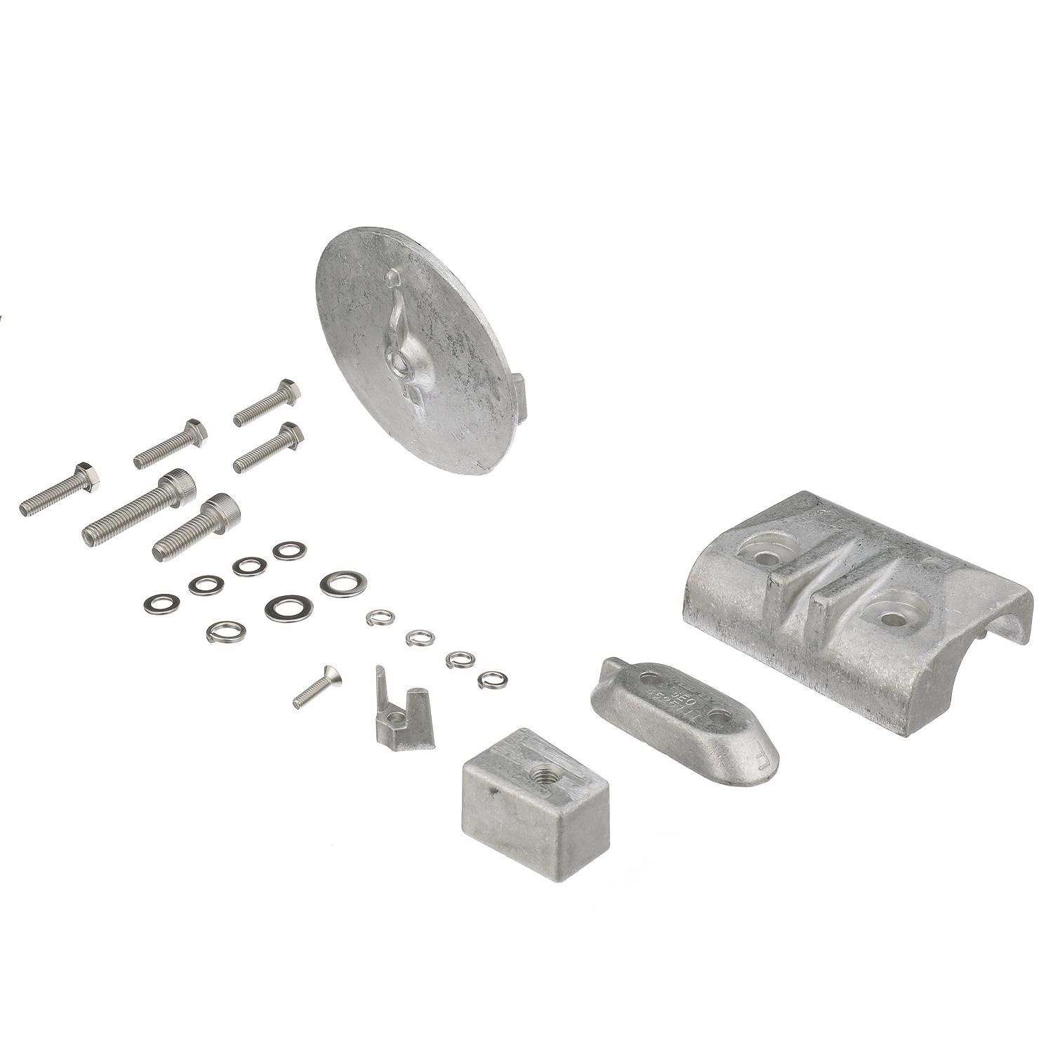 Quicksilver 8M6008009 Anode kit aluminium voor Yamaha 40-50pk, foto 2 van 4