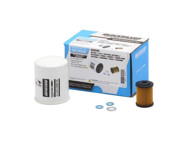 Quicksilver 8M0222305 Onderhoudskit Suzuki DF200/225/250 (V6), DF250A/DF250AP/300A/300AP/250SS