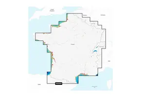 Garmin Frankrijk, Meren en rivieren - Waterkaarten voor binnenwateren