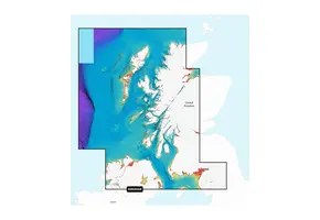 Garmin Schotland, westkust - Waterkaarten