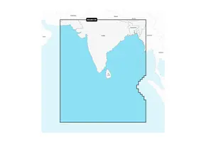 Garmin Indiaas subcontinent - Waterkaarten
