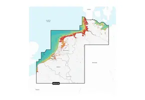 Garmin Benelux en Duitsland, West - Waterkaarten