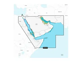 Garmin De Golf en de Rode Zee - Waterkaarten