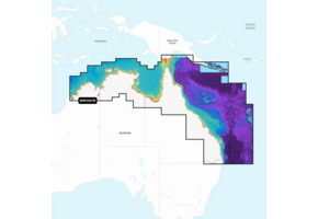 Garmin Australië, Noordoost - binnen- en kustwateren Waterkaarten