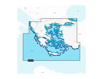 Garmin Egeïsche Zee, Zee van Marmara - Waterkaarten