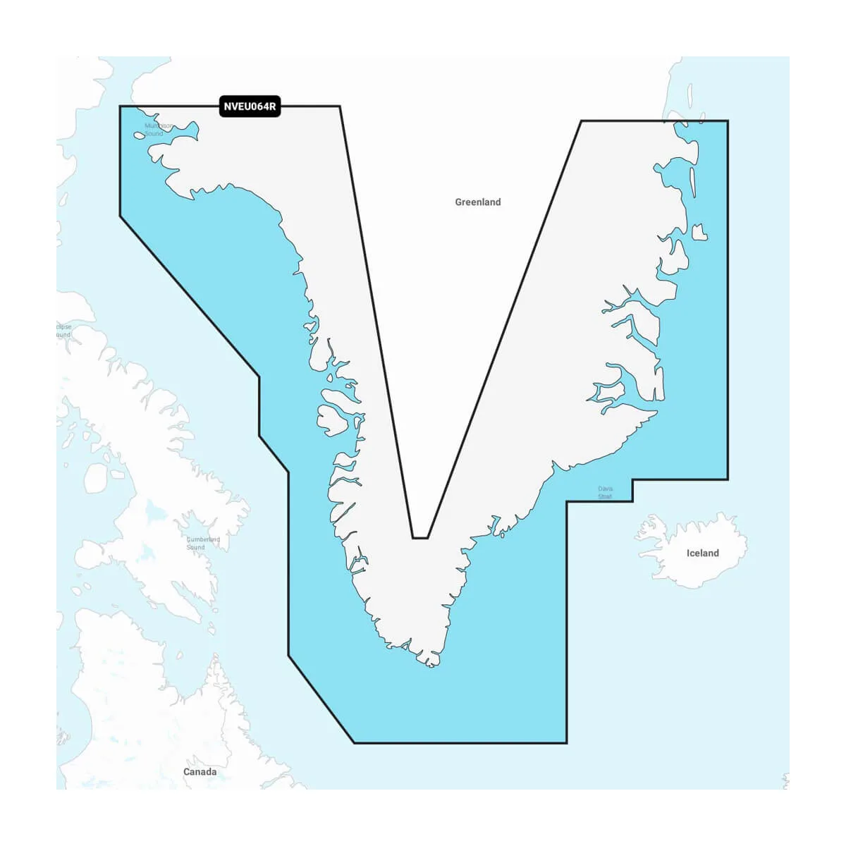 Garmin Groenland - Waterkaarten