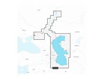 Garmin Kaspische Zee en Beneden Wolga - Waterkaarten
