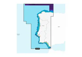 Garmin Portugal en Spanje, Noordwest - Waterkaarten