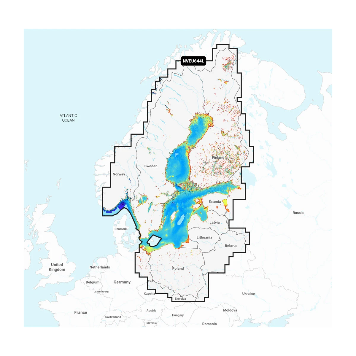 Garmin Baltische Zee - Waterkaarten