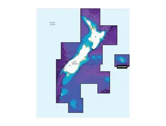 Garmin Nieuw-Zeeland - Waterkaarten