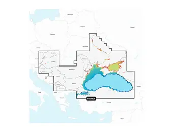 Garmin Zwarte Zee en Zee van Azov - Waterkaarten